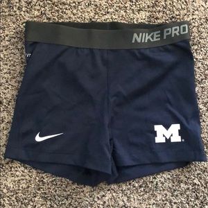 Nike Pro spandex shorts